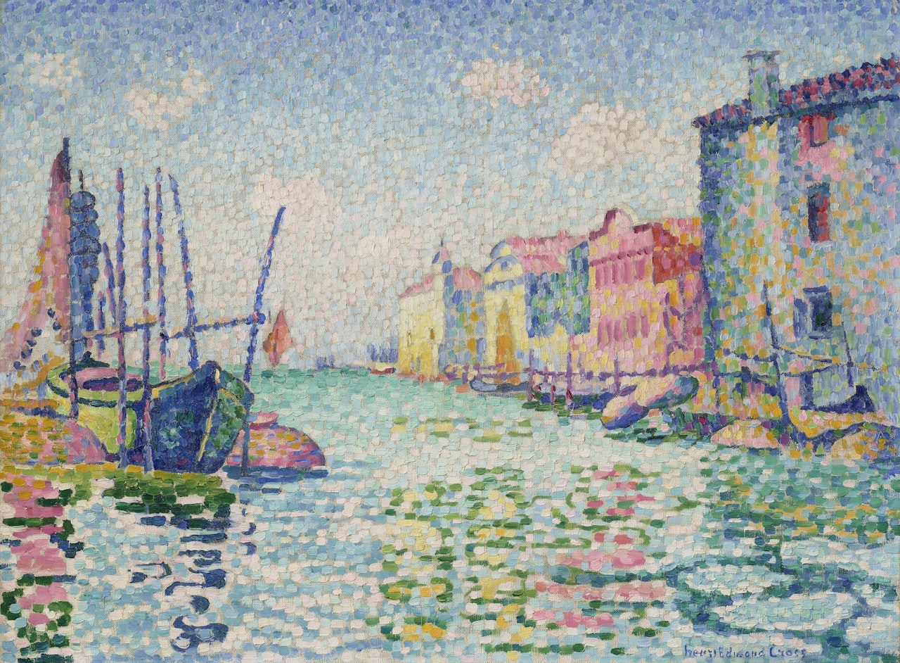 Canale Ponte Lungo by Henri Edmond Cross