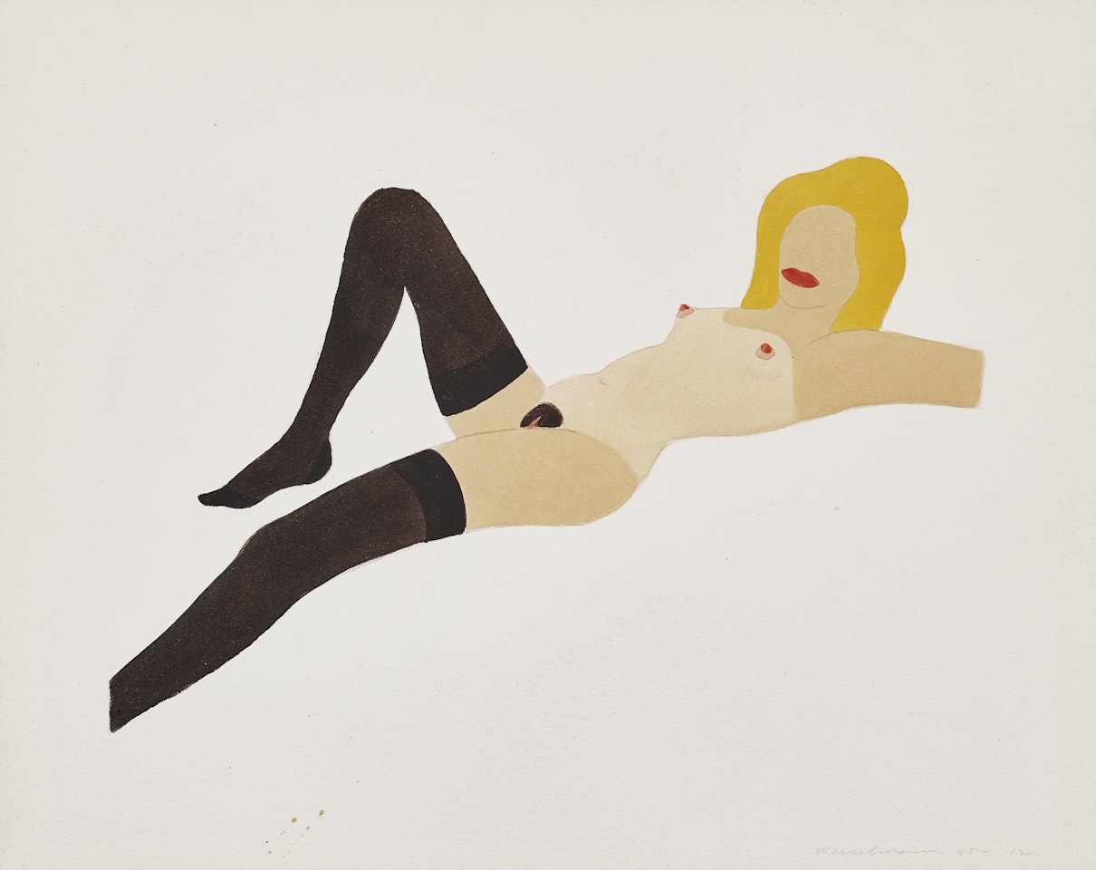 Embossed Nude #1 by Tom Wesselmann