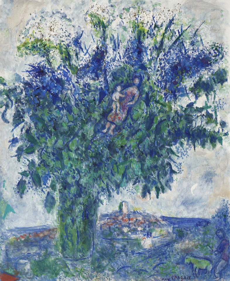 La nuit de la Saint-Jean by Marc Chagall