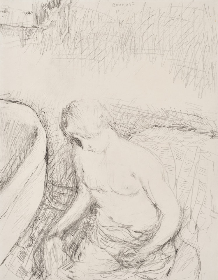 Jeune femme à sa toilette by Pierre Bonnard