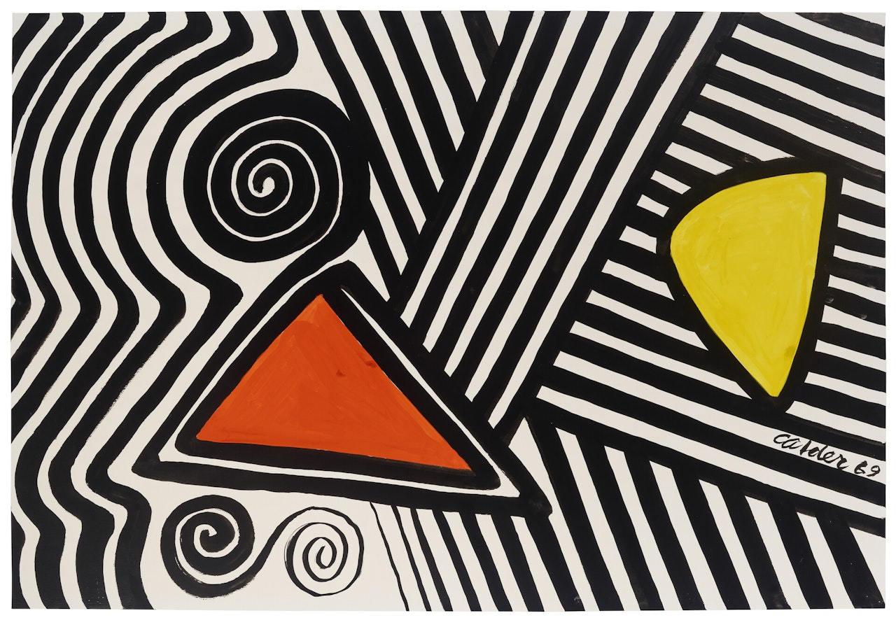 Red, Yellow and Maze by Alexander Calder
