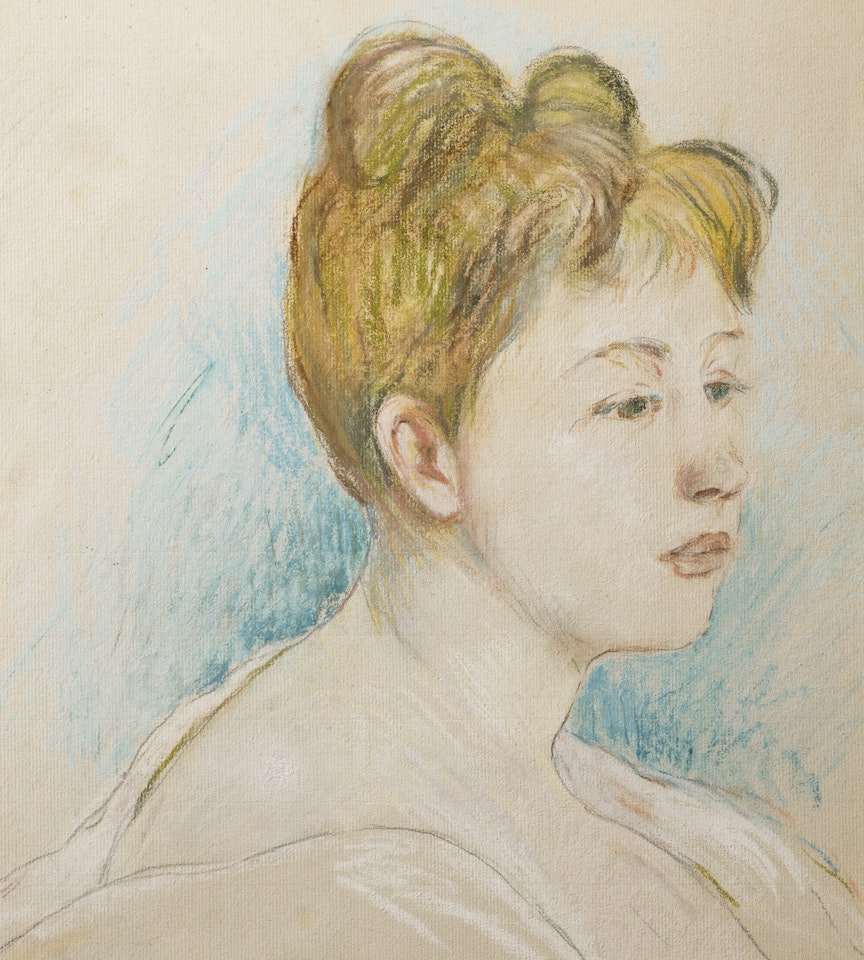 Miss P by Berthe Morisot