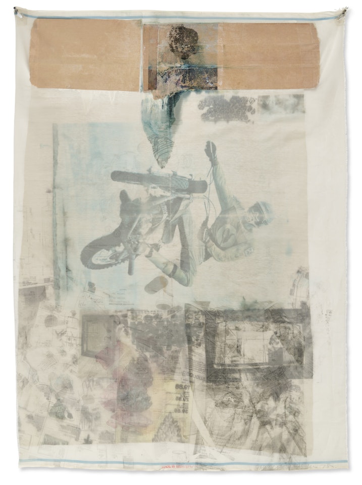 Codex (Hoarfrost) by Robert Rauschenberg