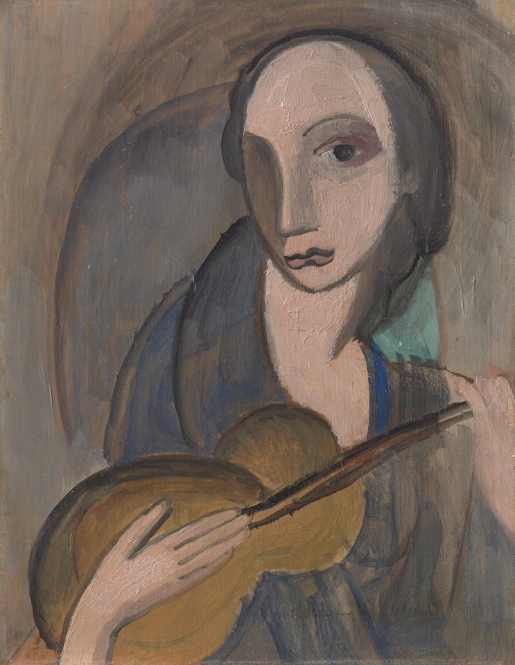 Femme à la guitare by Marie Laurencin