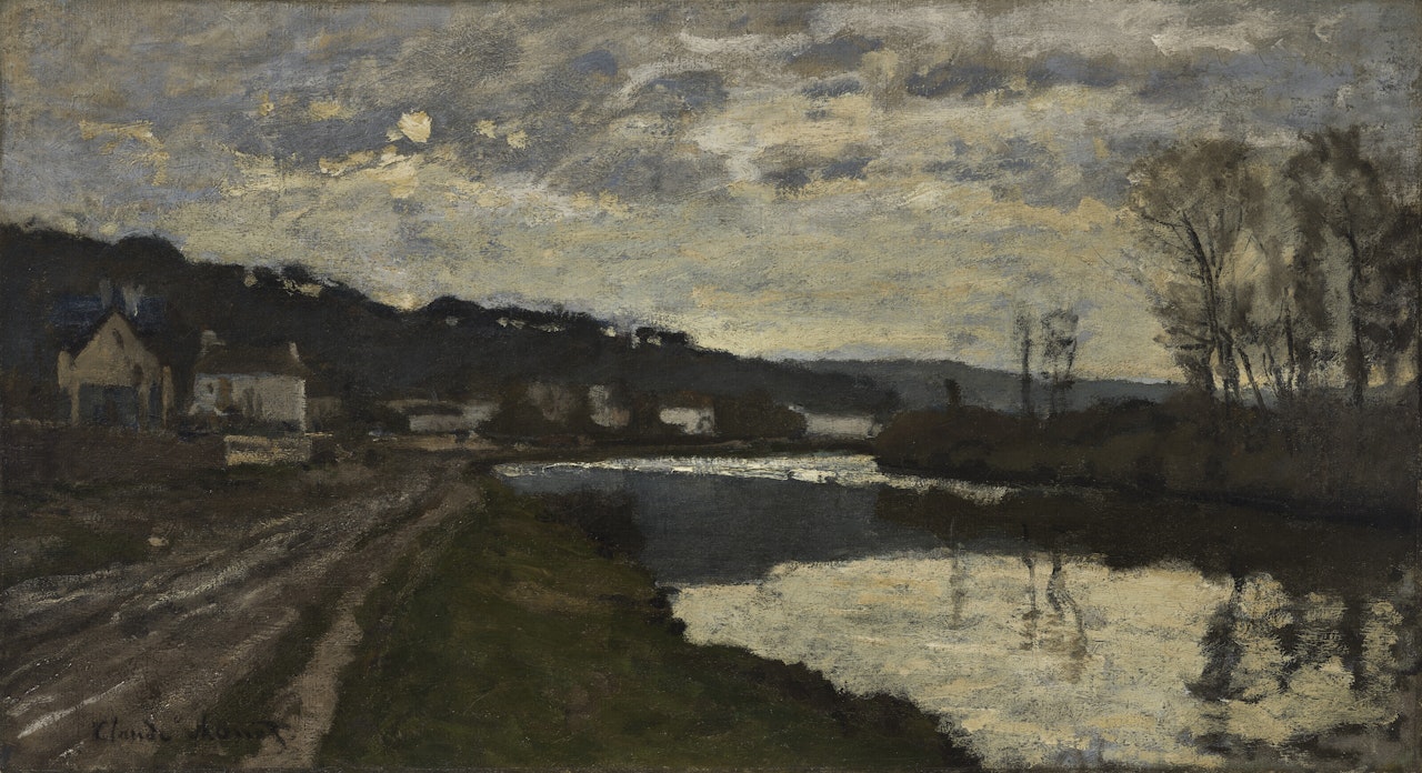 La Seine à Bougival by Claude Monet