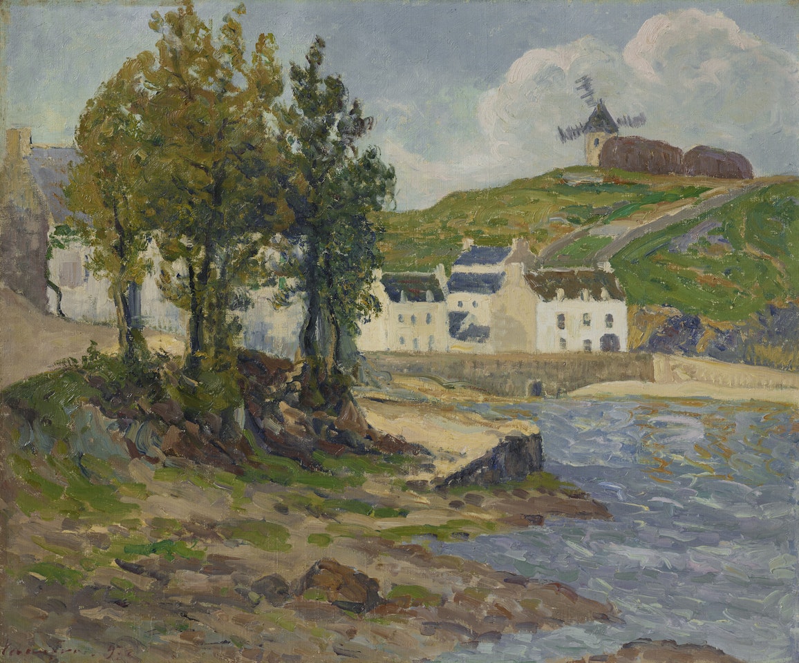 Ciel d'octobre, Tréboul by Maxime Maufra