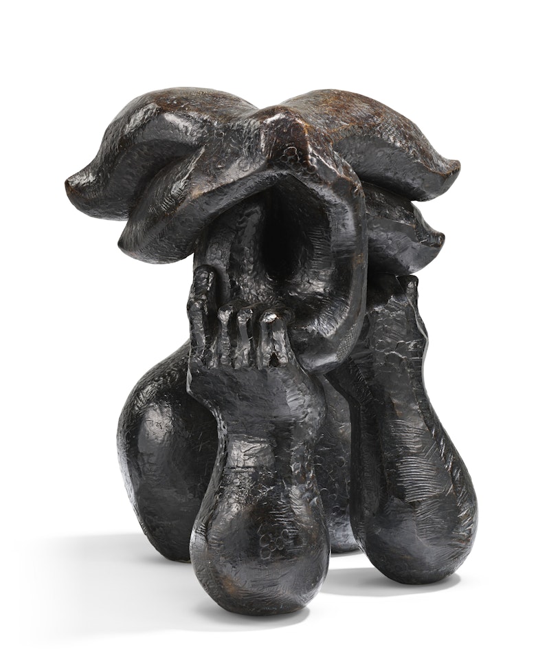 Woman Leaning on Elbows by Jacques Lipchitz