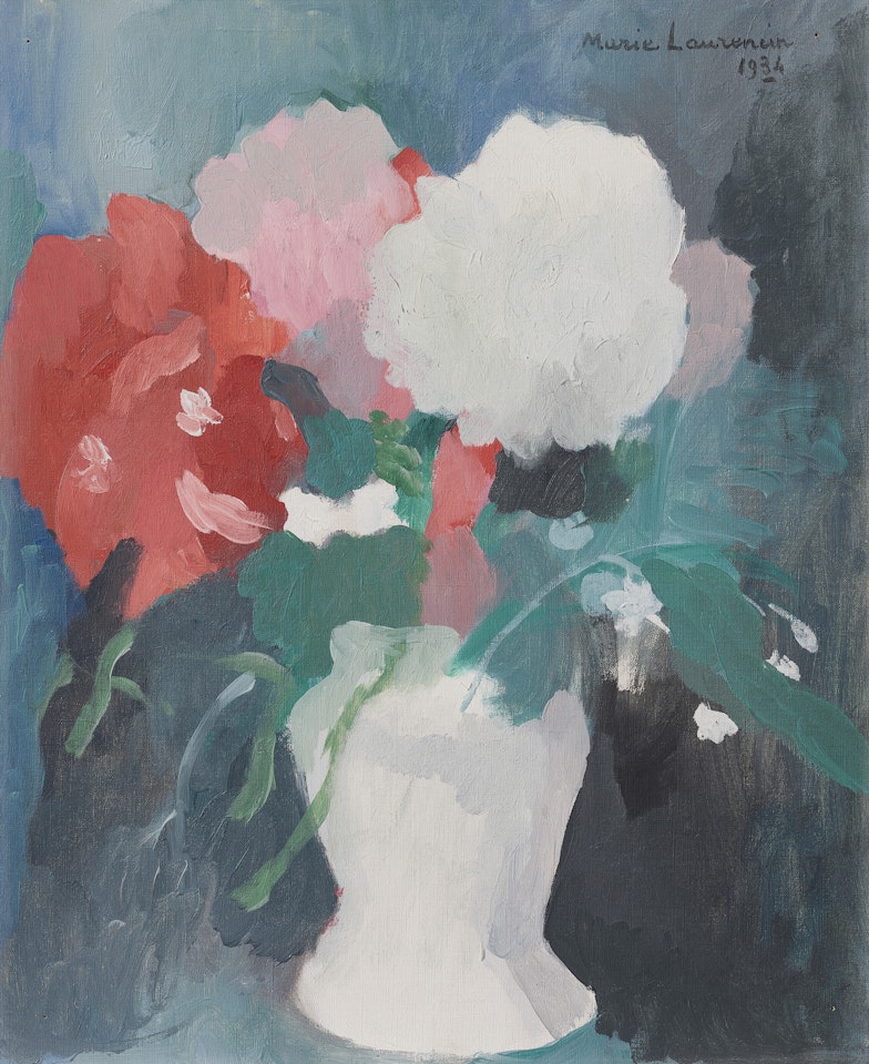 Vase de fleurs by Marie Laurencin