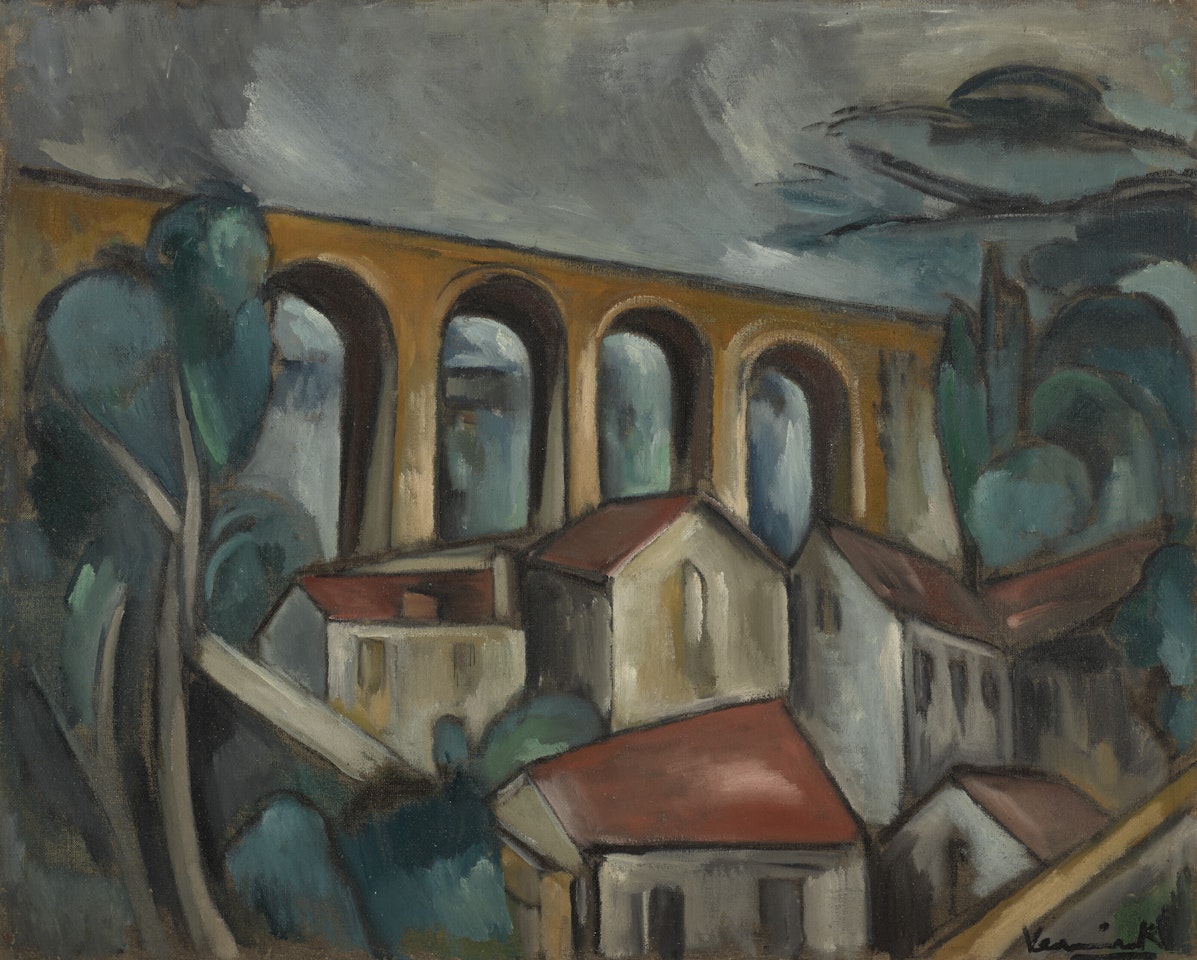Le Viaduc de Saint-Germain-en-Laye by Maurice de Vlaminck
