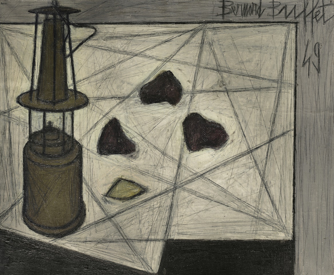 Lampe de mineur by Bernard Buffet