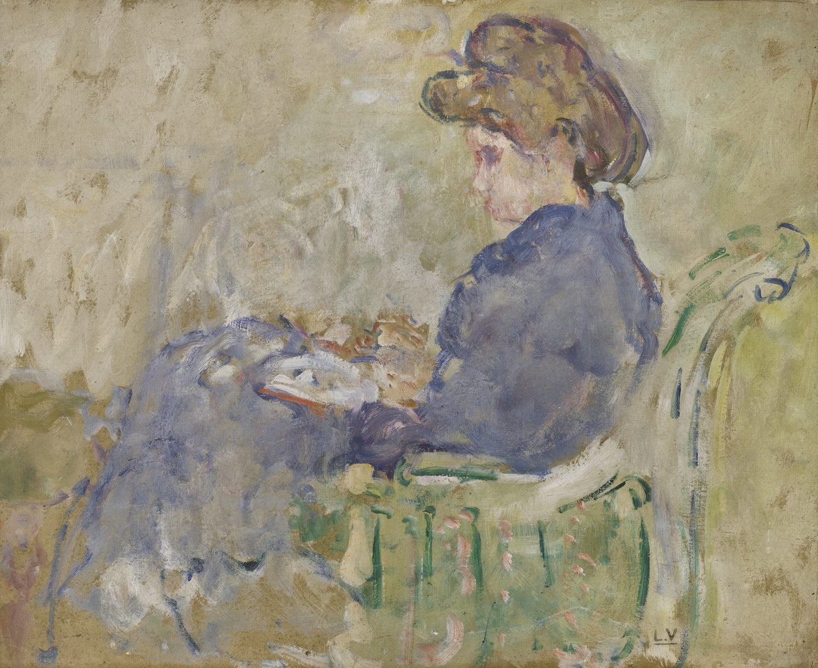 Femme assise de profil, Suzanne by Louis Valtat
