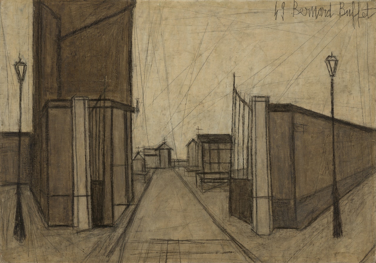 Cimetière by Bernard Buffet