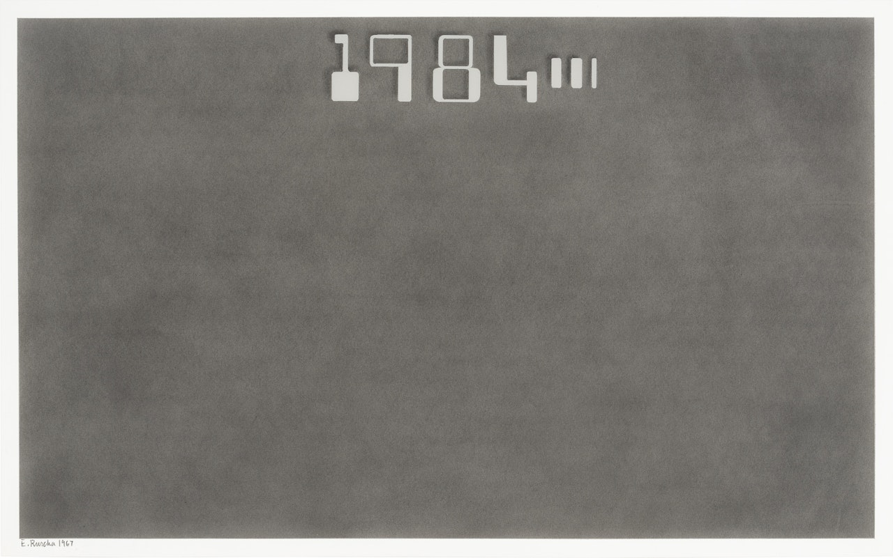 1984 by Ed Ruscha