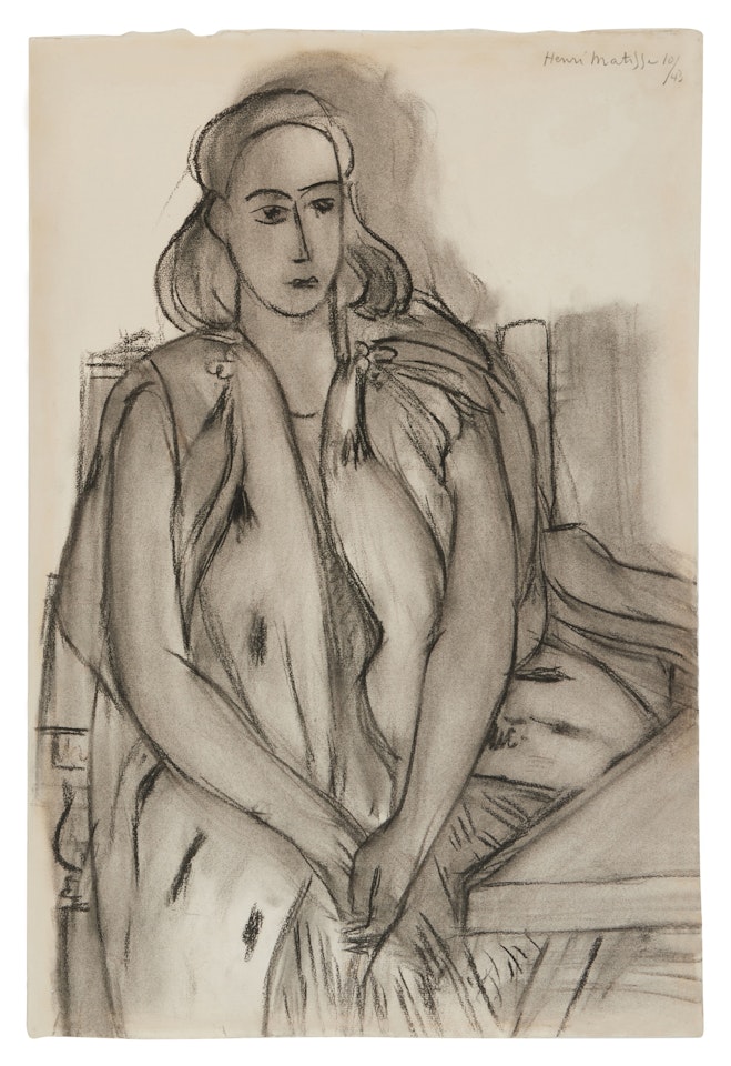 Jeune femme by Henri Matisse