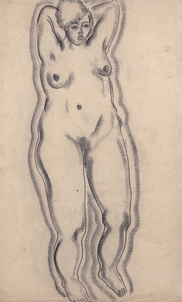 Standing Nude by Sanyu
