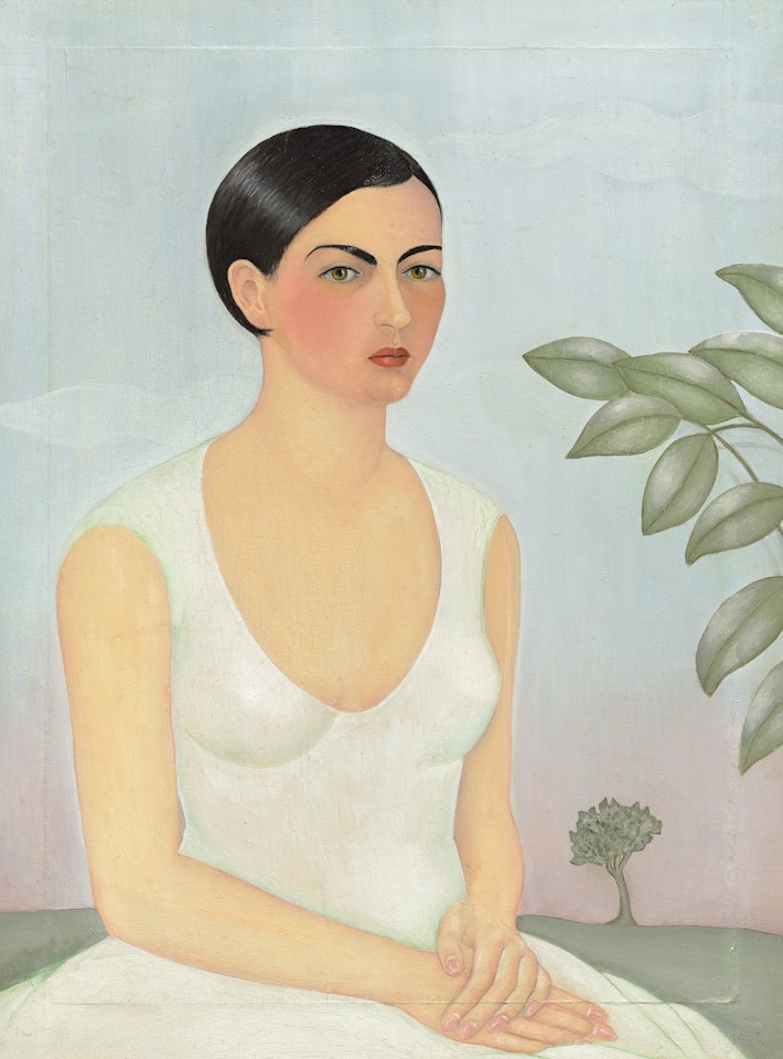 Portrait of Cristina, My Sister by Frida Kahlo