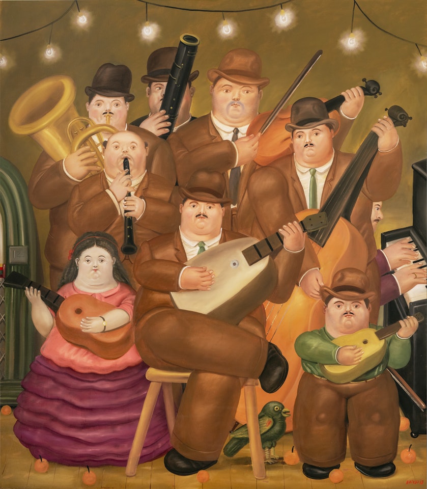 The Musicians by Fernando Botero