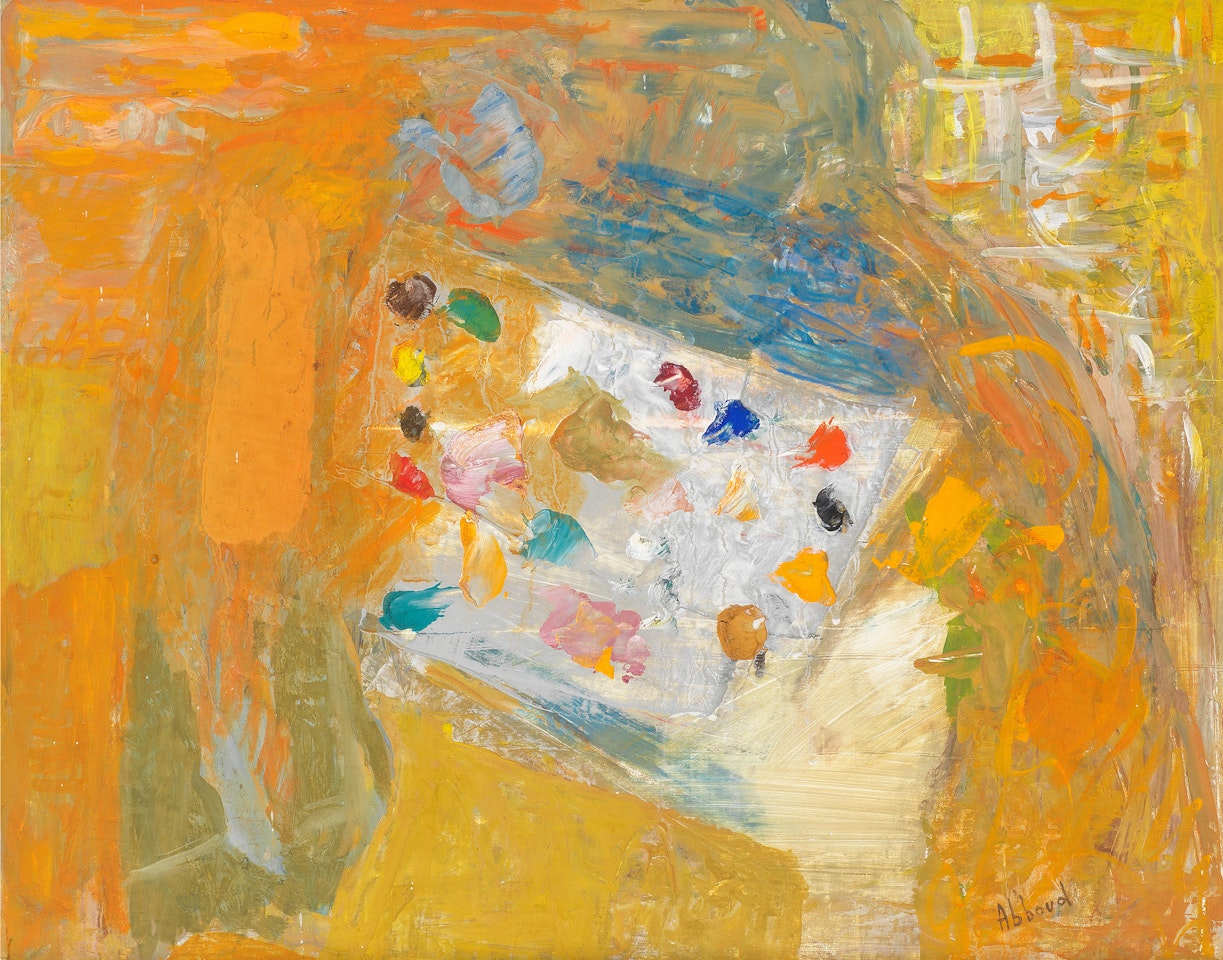 La Leçon de Peinture by Shafic Abboud