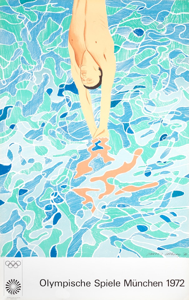Olympische Spiele München 1972 by David Hockney