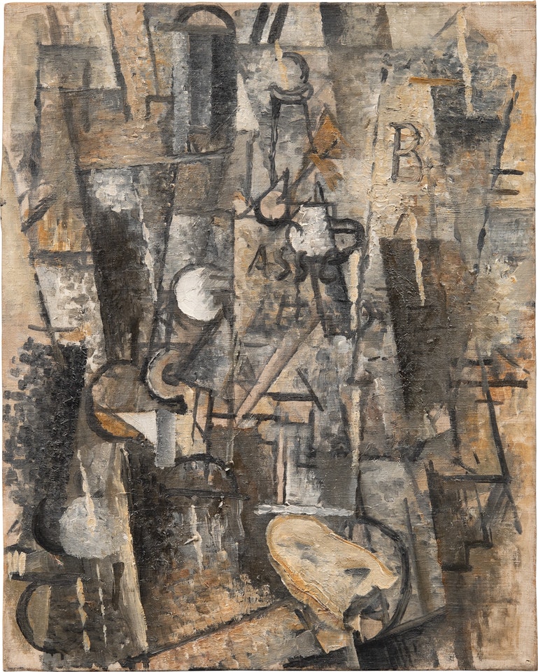 La bouteille de Bass by Georges Braque