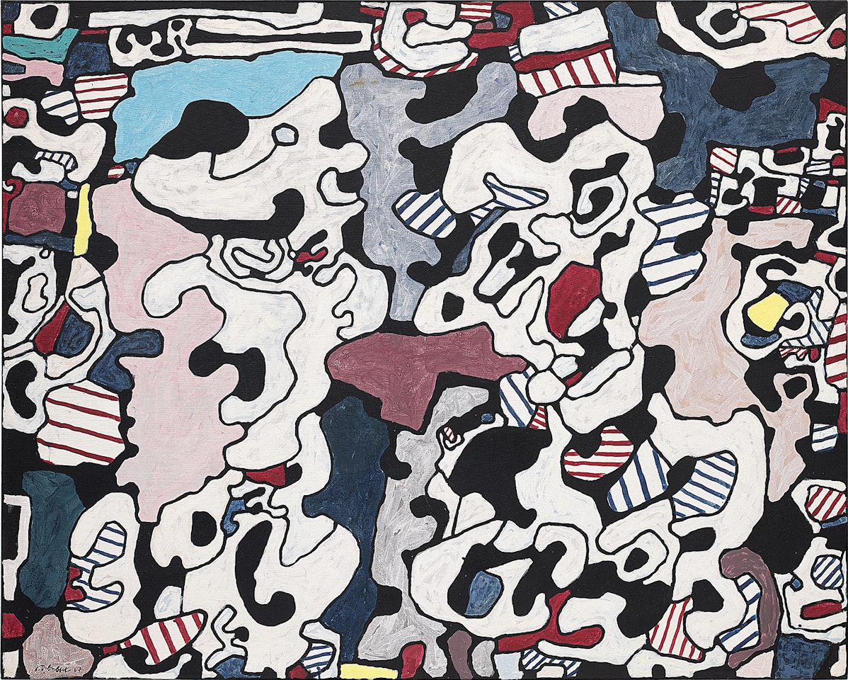Inspecteurs Sinoque et Dingue by Jean Dubuffet