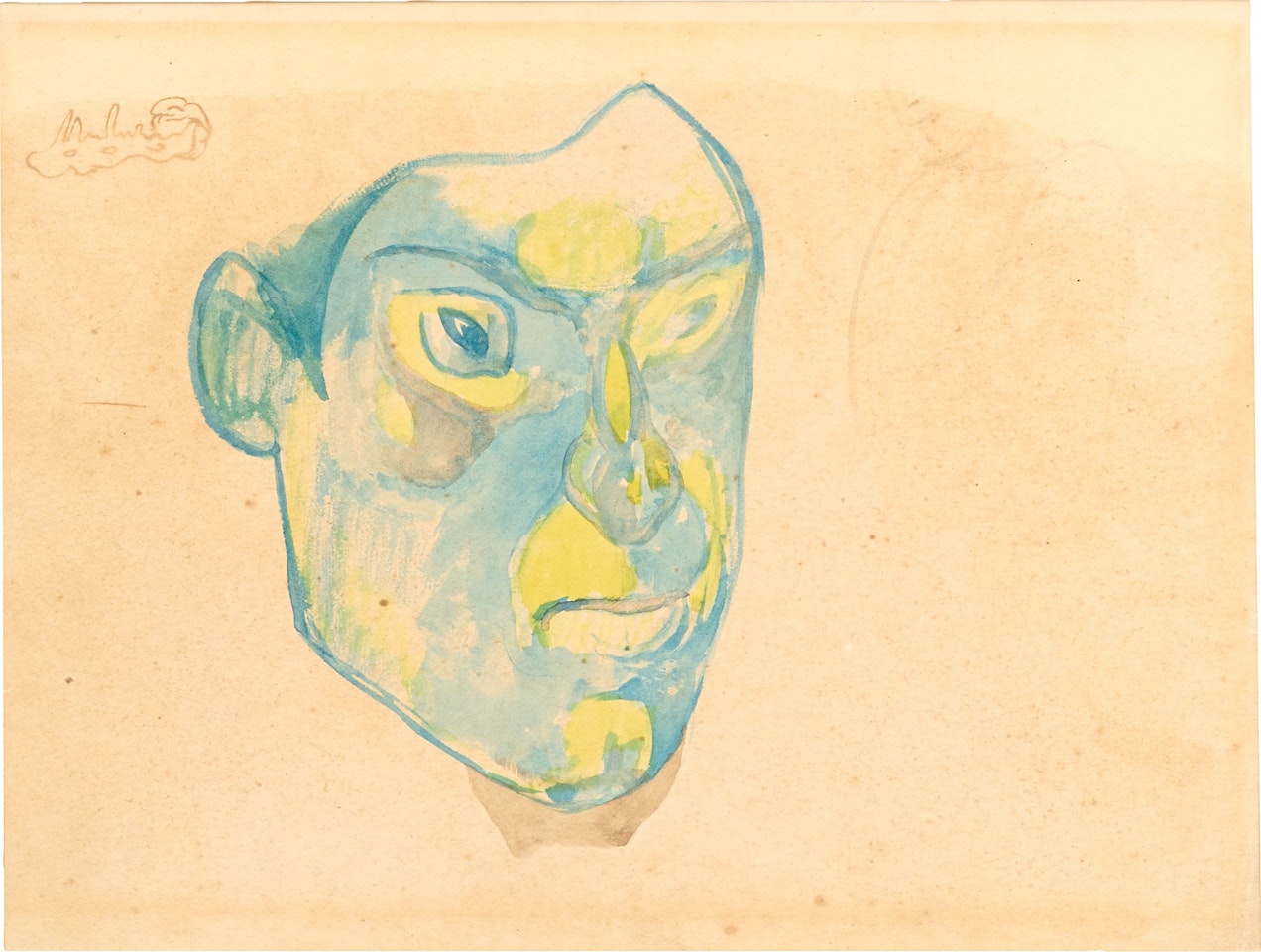 Masque de Meyer de Haan by Paul Gauguin