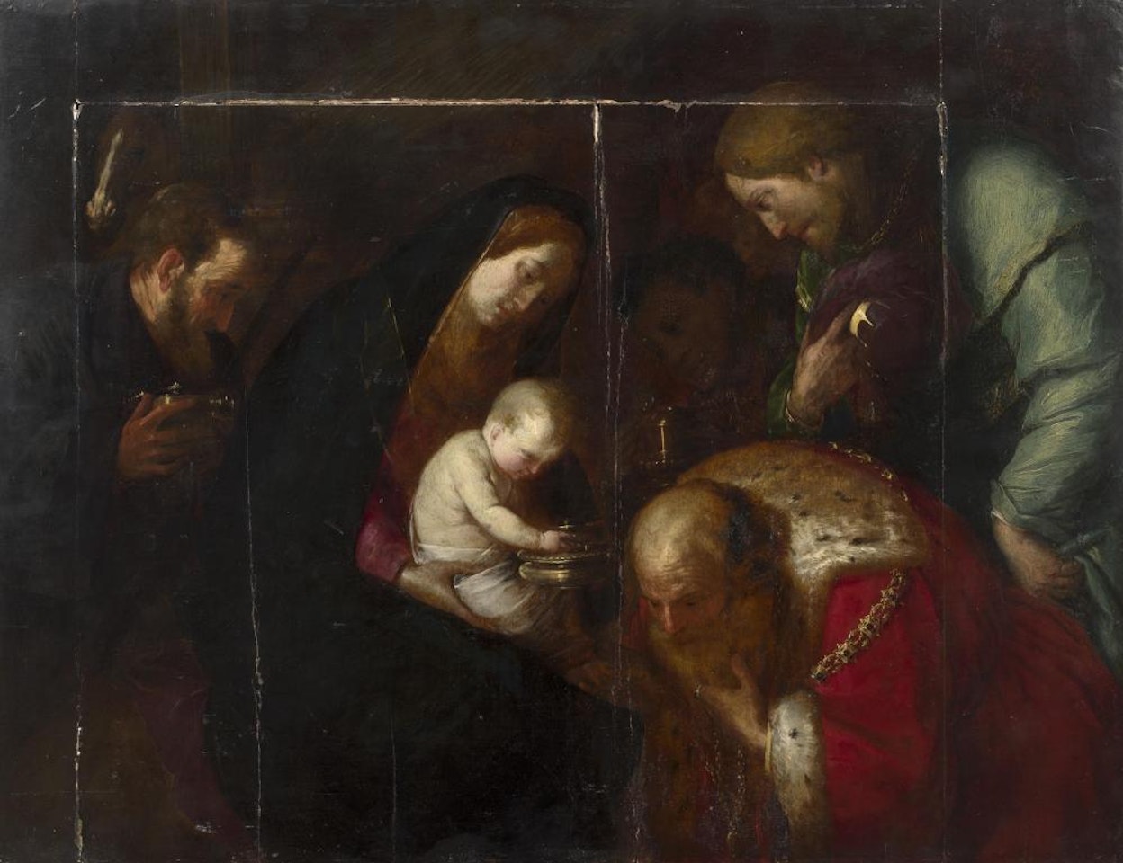 L'Adoration des mages by Italian School