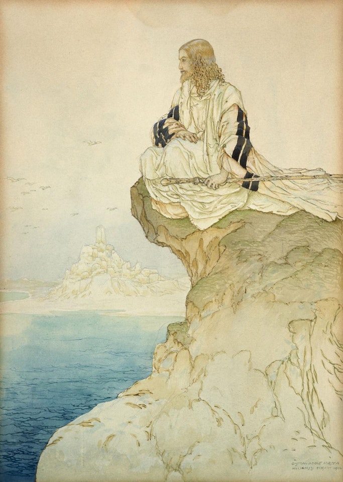 Jésus by Gustave Adolf Mossa