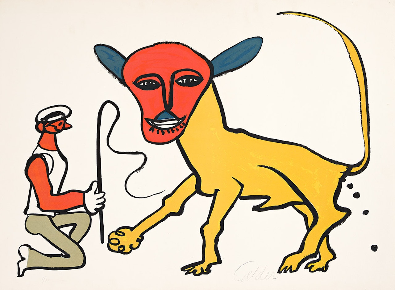 Lion Tamer by Alexander Calder