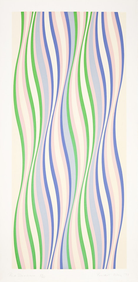 Red Dominance by Bridget Riley