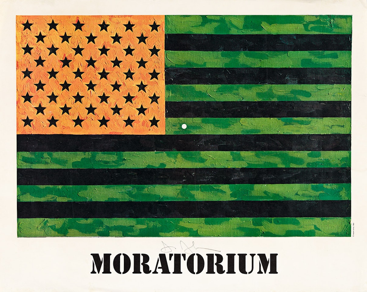 Flag Poster by Jasper Johns