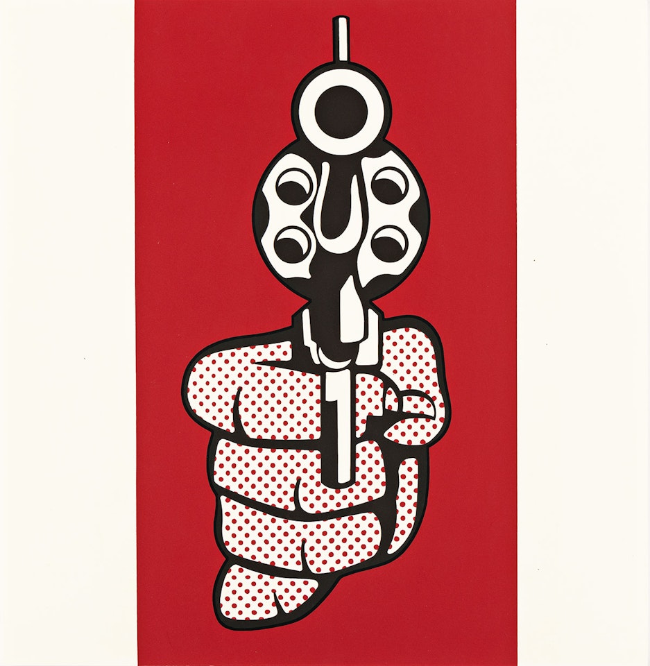 Pistol by Roy Lichtenstein