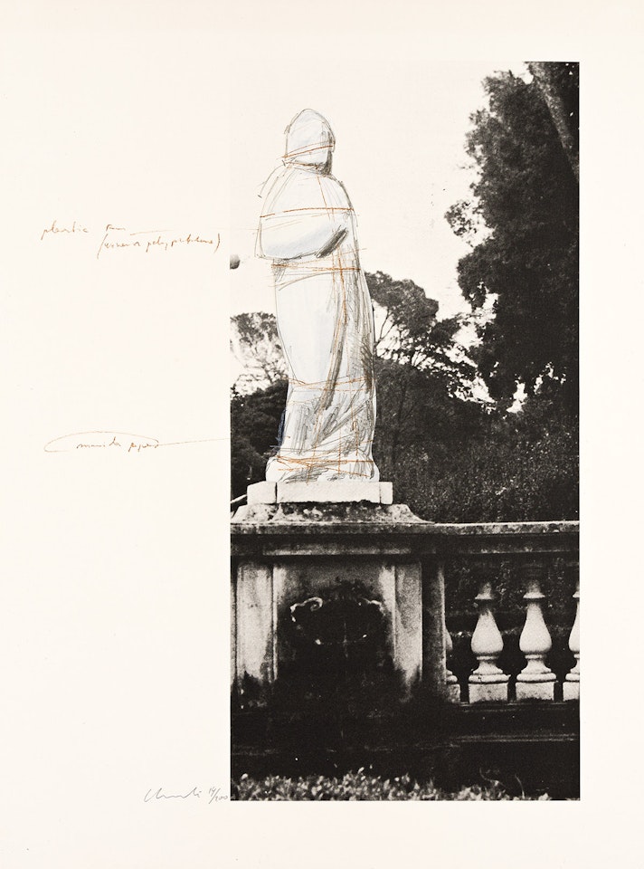 Wrapped Venus, Project for Villa Borghese, Rome by Christo