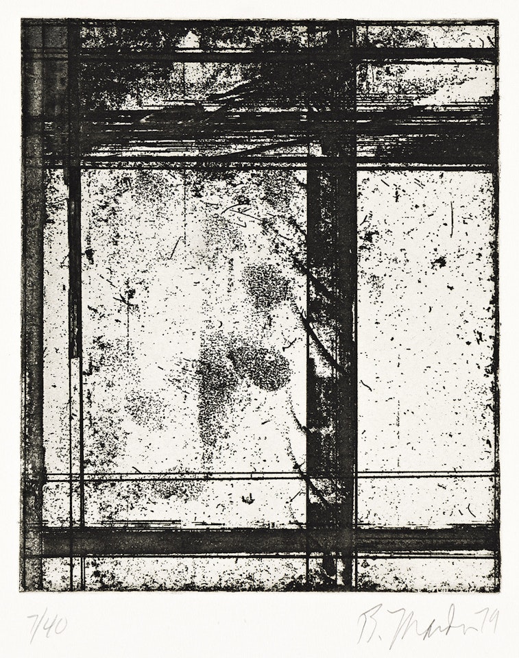 The Skowhegan Print by Brice Marden