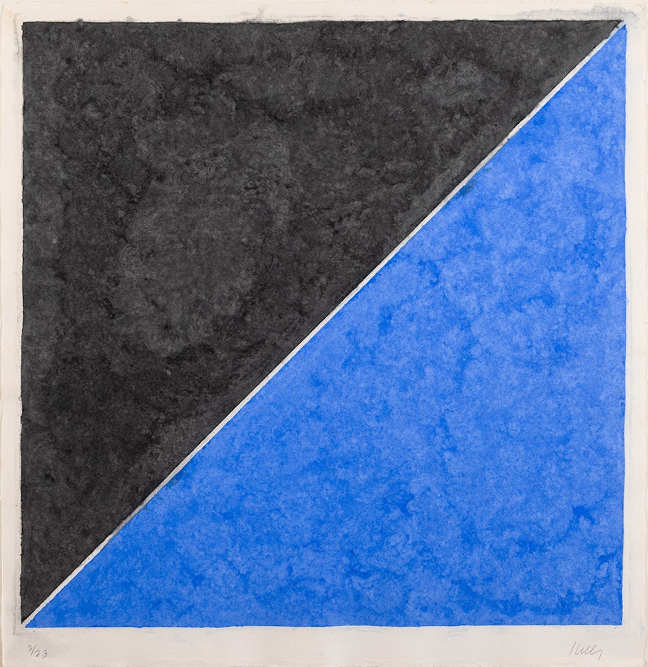 Colored Paper Image XV by Ellsworth Kelly