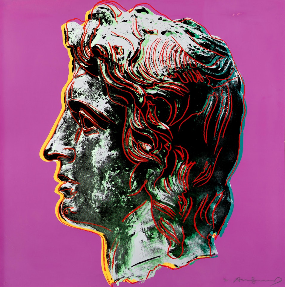 Alexander the Great (F&S. II.291) by Andy Warhol