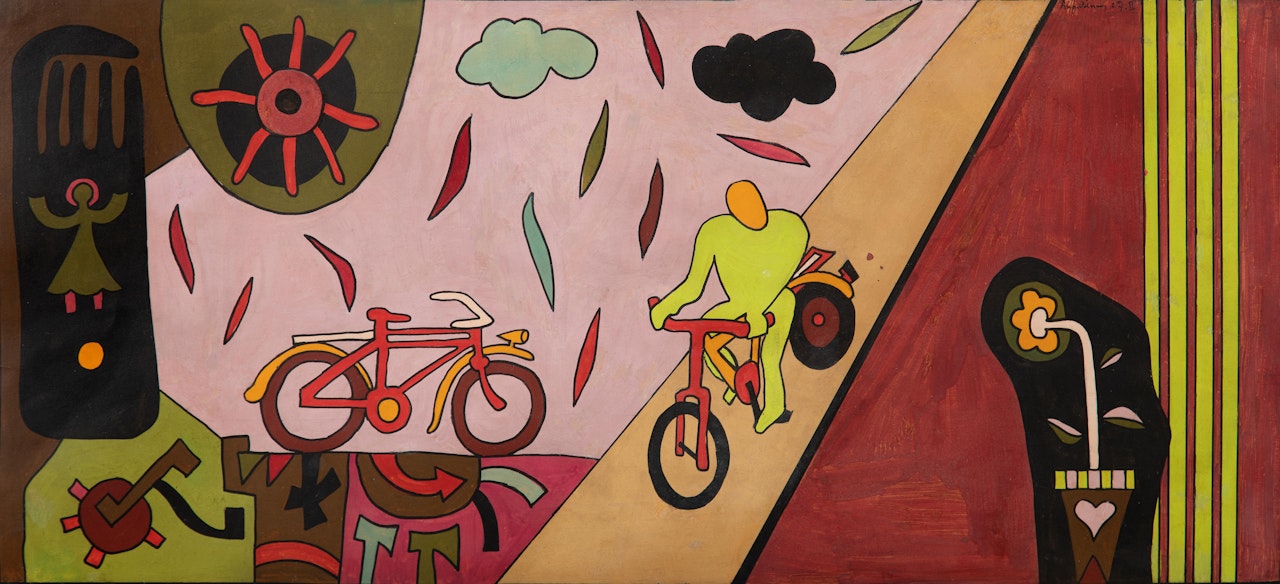 Deux Vélos by Alexis Akrithakis
