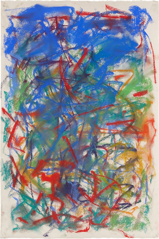 Pastel by Joan Mitchell