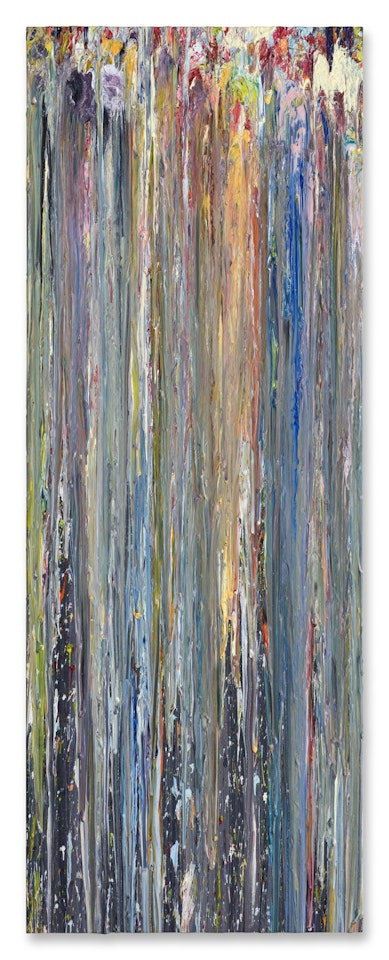 Untitled (77 A-4) by Larry Poons