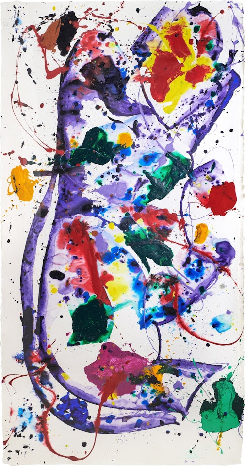 Untitled by Sam Francis