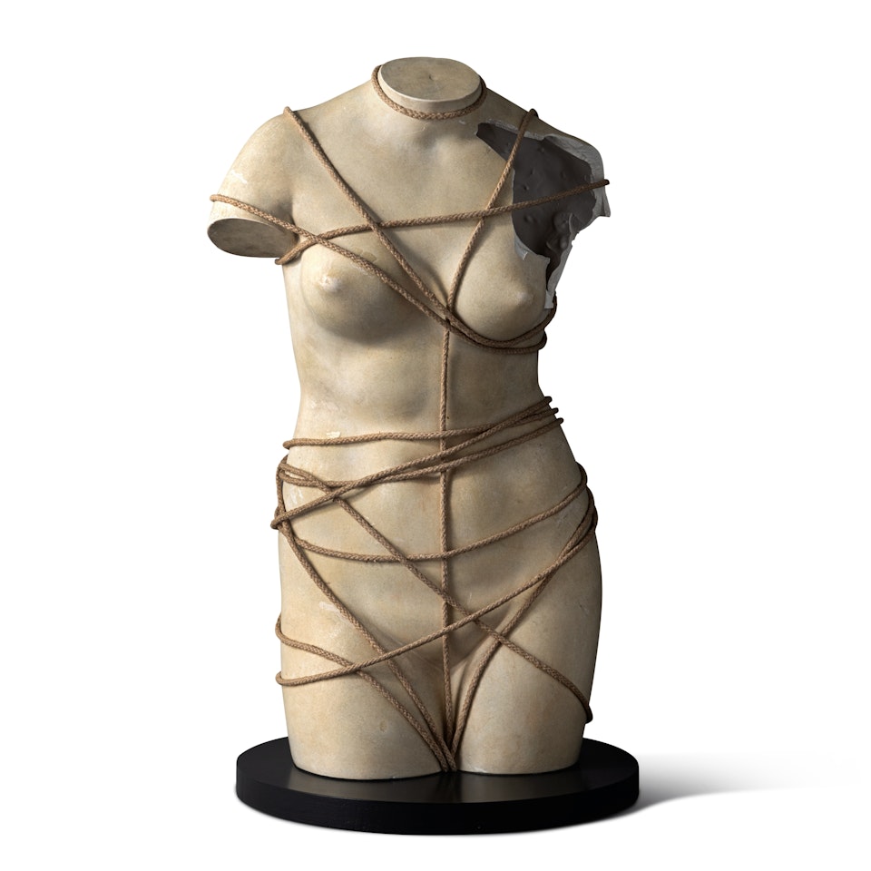 Vénus de Medici avant la restauration by Man Ray