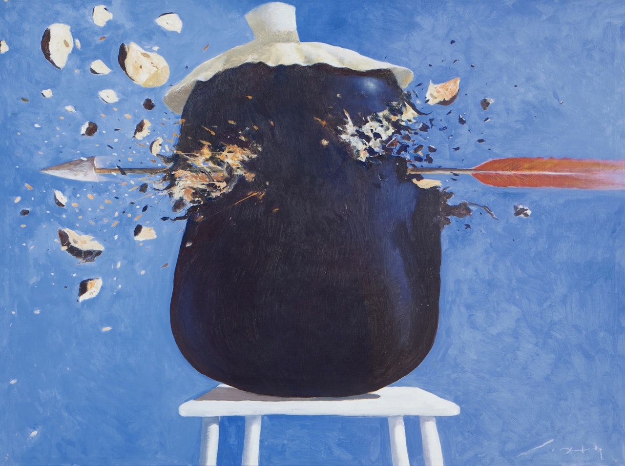No Más by Julio Larraz