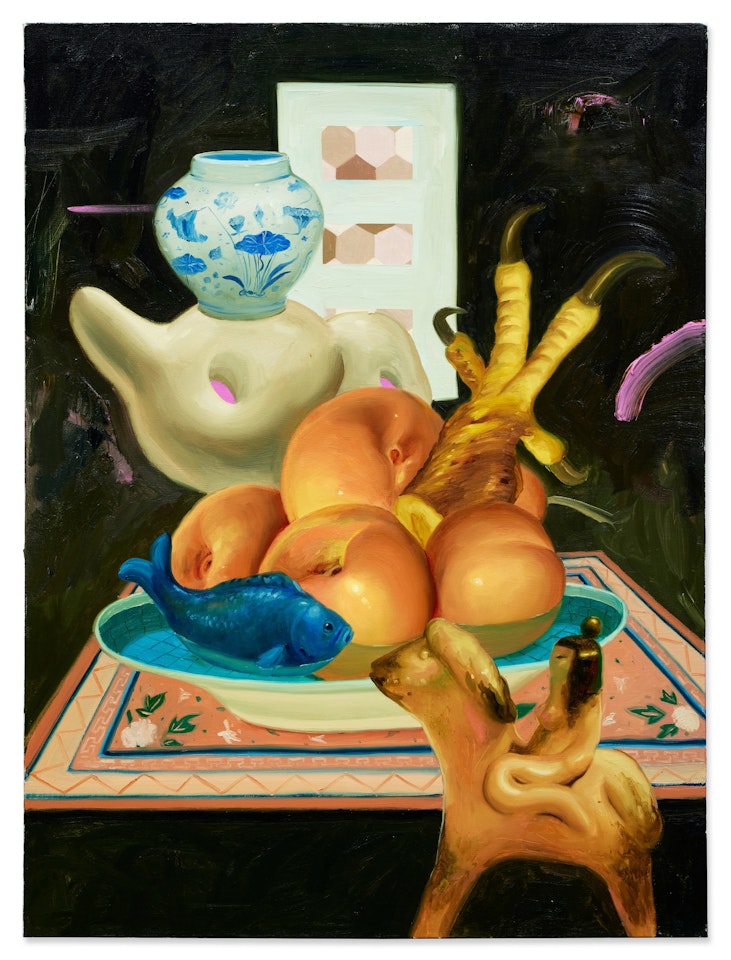 Something Fishy Marinated in Phoenix Claw and Peaches by Dominique Fung