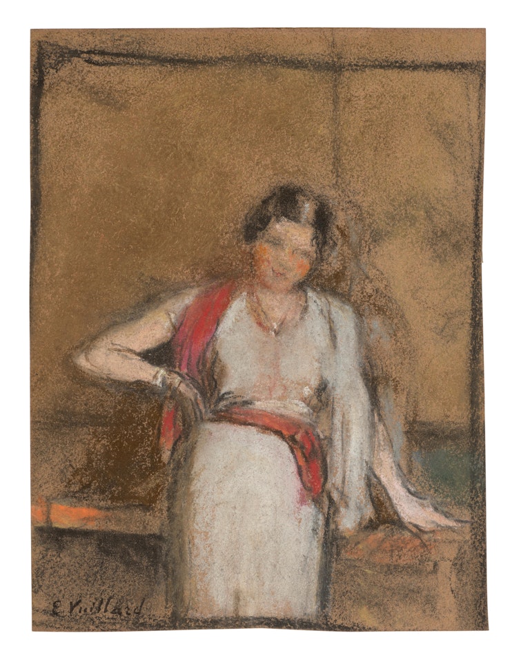 Étude pour le portrait de Madame Freyssinet by Édouard Vuillard