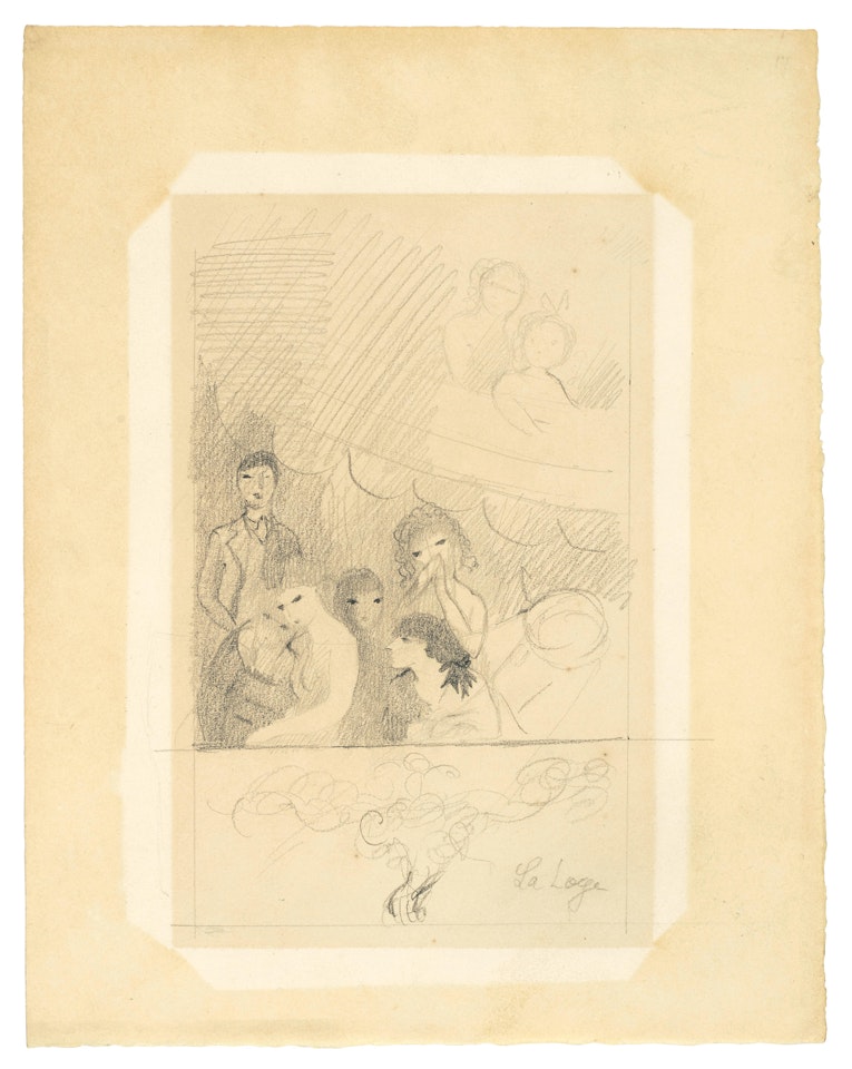 La Loge by Marie Laurencin