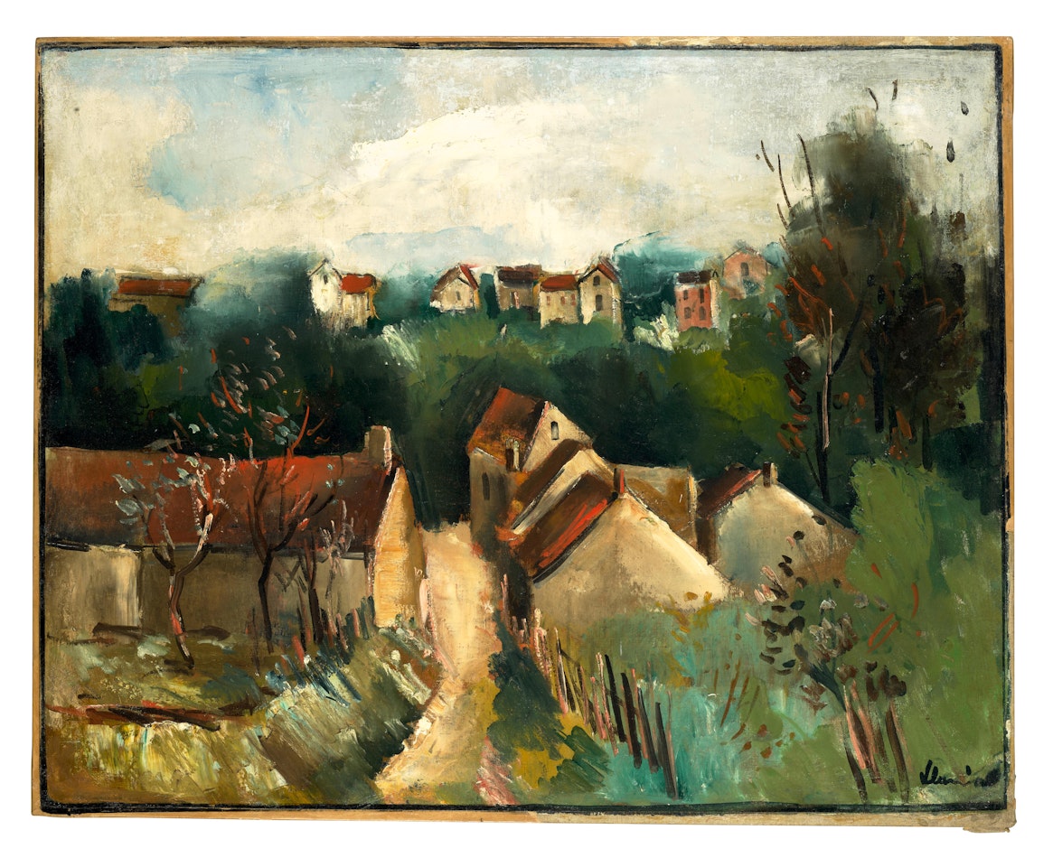 Paysage de Valmondois by Maurice de Vlaminck