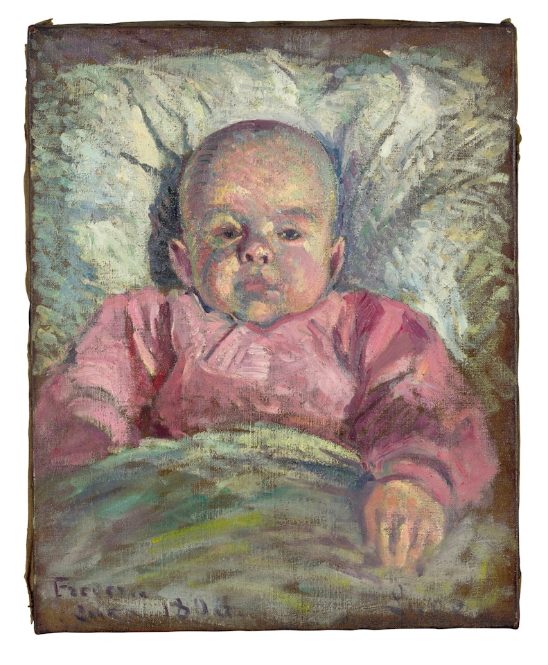 Portrait de Frédéric Luce, Bébé by Maximilien Luce