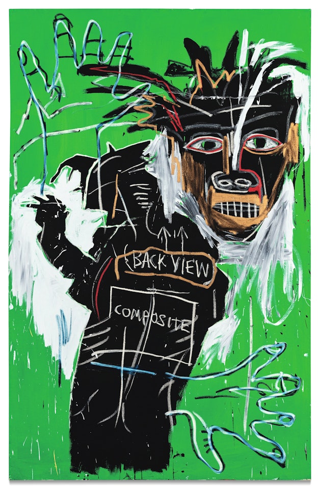 Self-Portrait as a Heel (Part Two) by Jean-Michel Basquiat