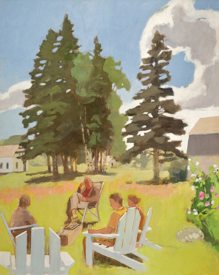 July by Fairfield Porter