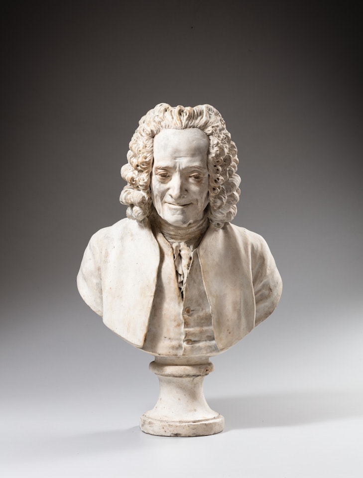 François-Marie Arouet (1694 - ), dit Voltaire by Jean-Antoine Houdon
